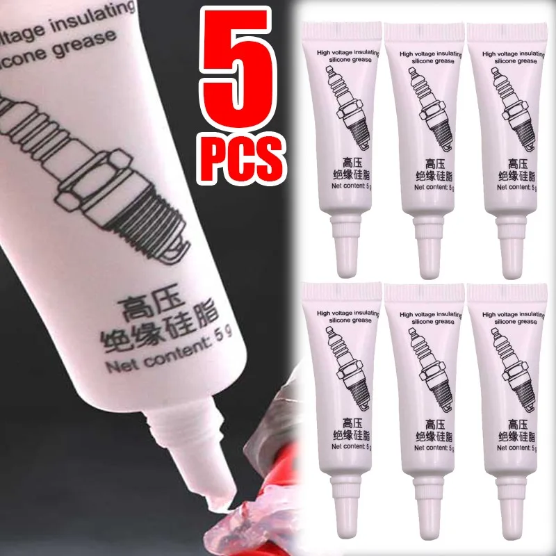 

Automotive Spark Plug High Voltage Insulating Silicone Grease Dielectric Paste Car Engine Ignition System Maintenance Lubricant