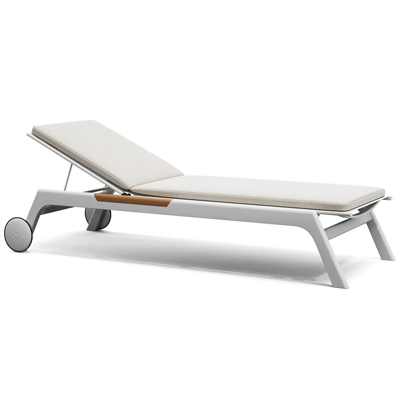 

Outdoor Lying Bed Leisure Sun Protection Pool Lounger Outdoor Hotel Pool Beach Beach