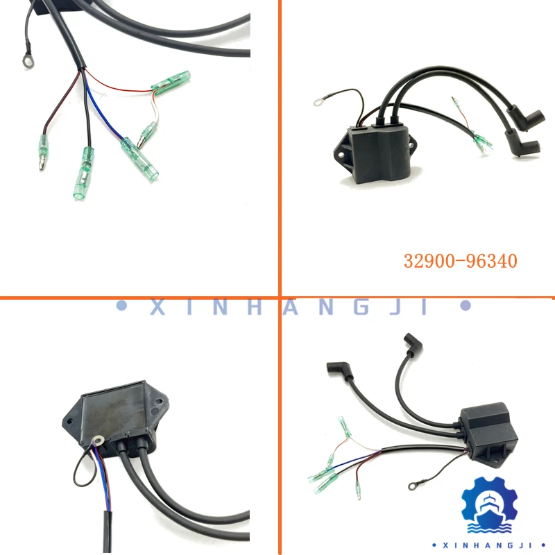 32900-96340 UNIT,CDI WITH IGNITION COIL For Suzuki Old DT20 /DT25/DT30 Outboard,32900-96340-00,32900-96300