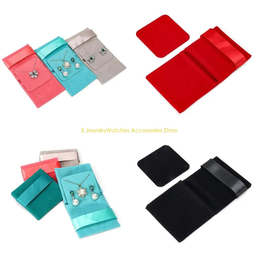 

31kd Velvets Accessessy Bag Sagn Sharg Organcers Организаторы ювелирные изделия для ожерелья
