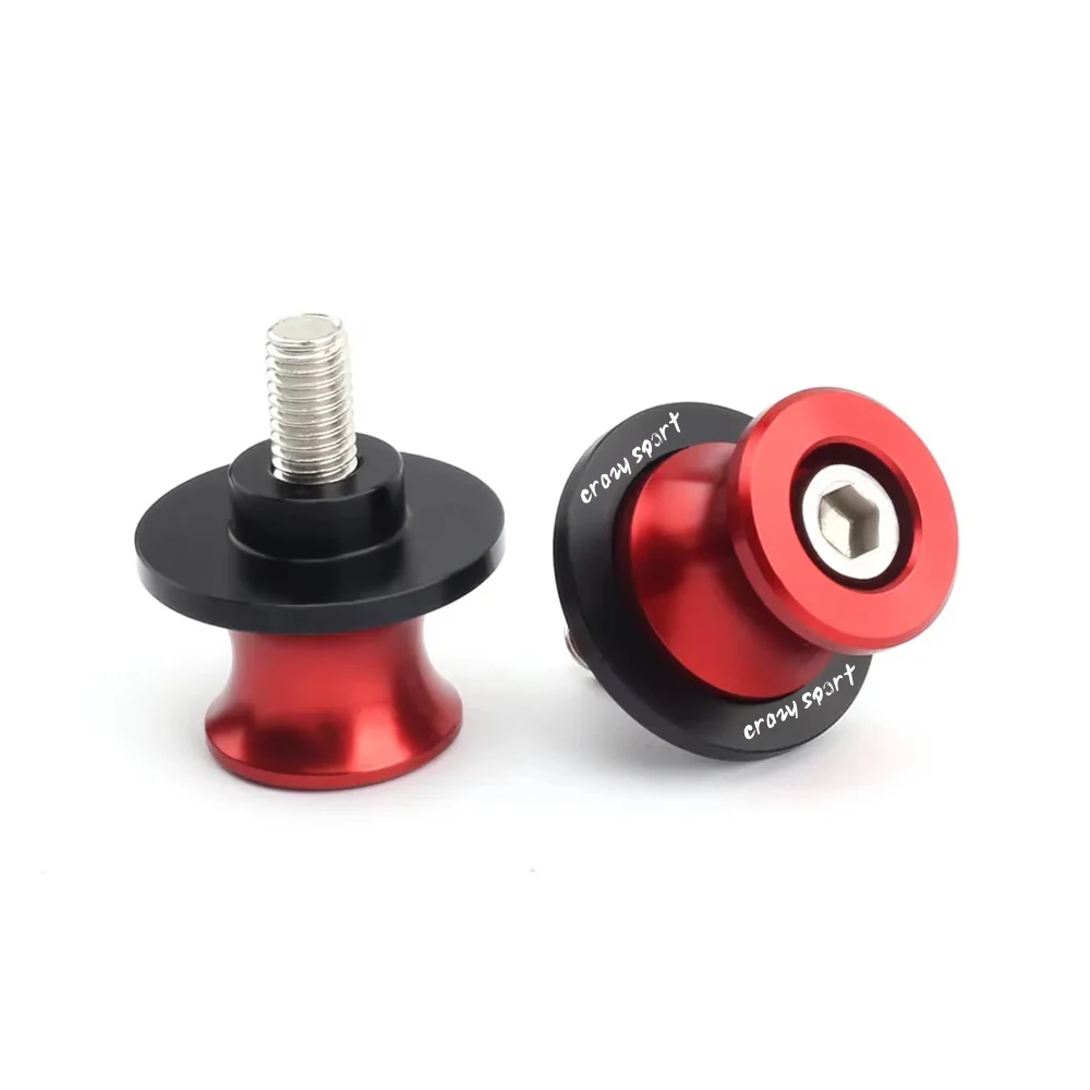 

8MM For Triumph Daytona 675, Street Triple /R 2009-2016 Swingarm Spools Slider Stand Screws 0.32in/M8 Motorcycle