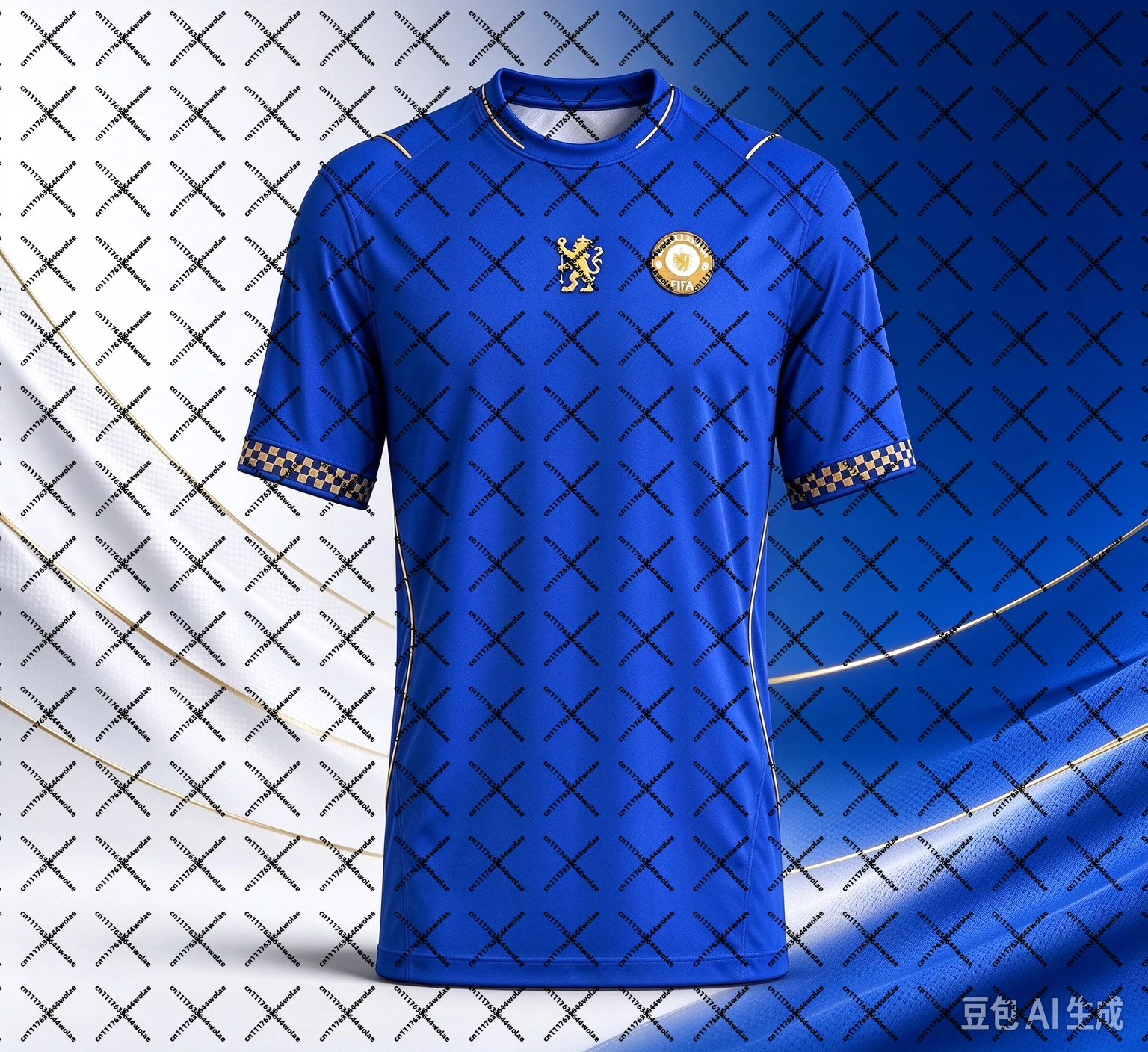 2027-28 Chelsea FC Men's Soccer Jersey Short Sleeve Football Shirt, Breathable Sports Training Uniform, Fans Version