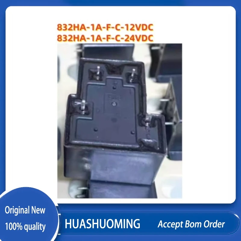 

NeW 10PCS/LoT 832HA-1A-F-C-12VDC 832HA-1A-F-C-24VDC 832HA-1A-F-C 12V 832HA 1A F C 4PIN 40A 12V 24V