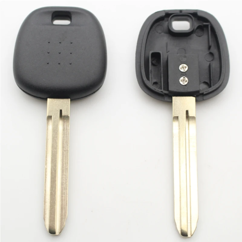 

XIEAILI OEM 10 шт. сменный чехол для ключей-транспондер для Toyota Camry Reiz Corolla Highlander RAV4 TOY43 Blade