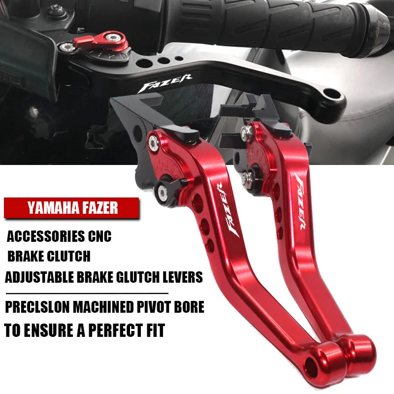 

For FZS 600 FZS600 Fazer 1998-2003 1999 2000 2001 2002 CNC Motorcycle Accessories Short Brake Clutch Levers