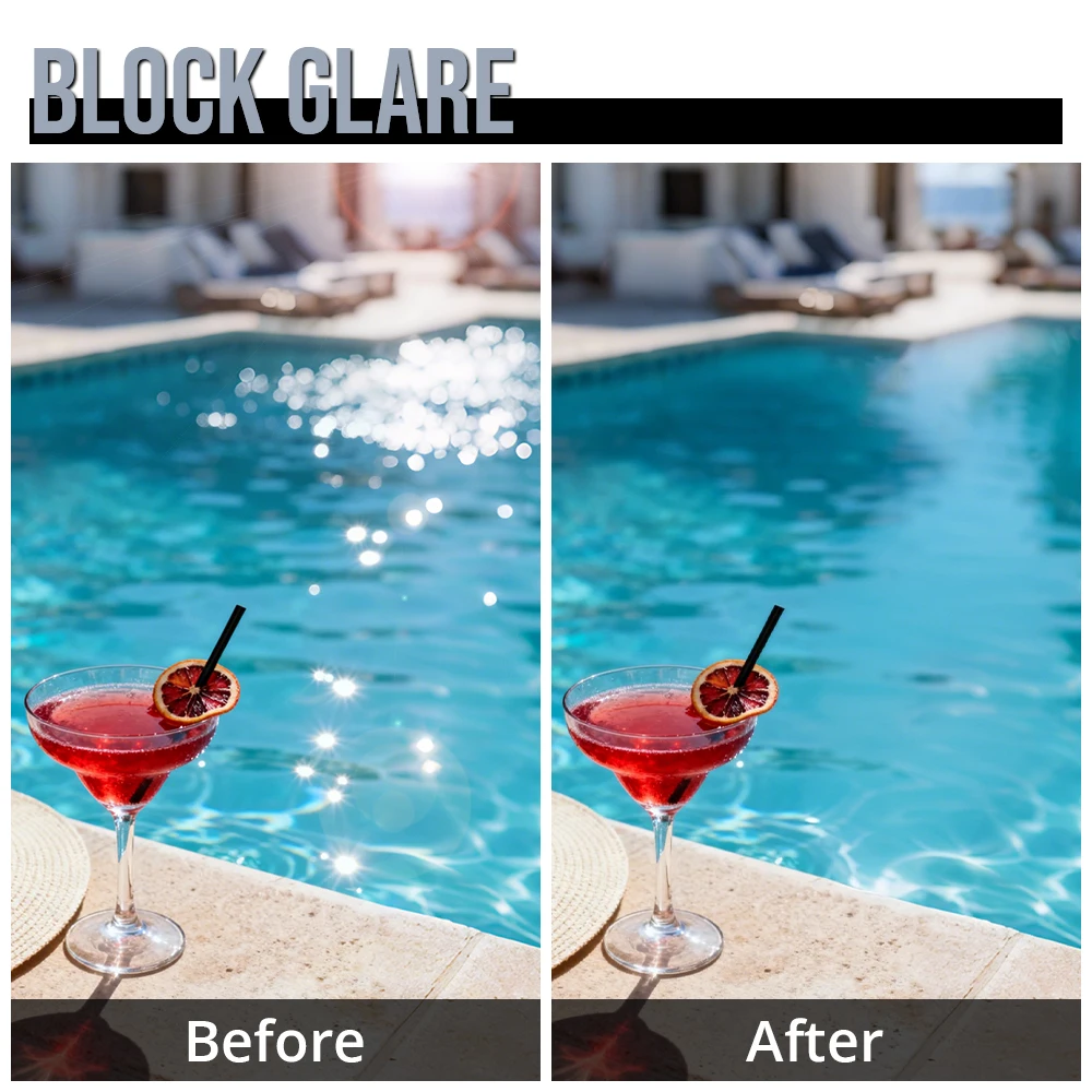 Hibloks مشبك لامع لـ Ray-Ban Meta Wayfarer RW4006/RW4012 (الجيل 2) مقاس M 50-22 نظارات ذكية مشبك متدرج عدسات النظارات الشمسية