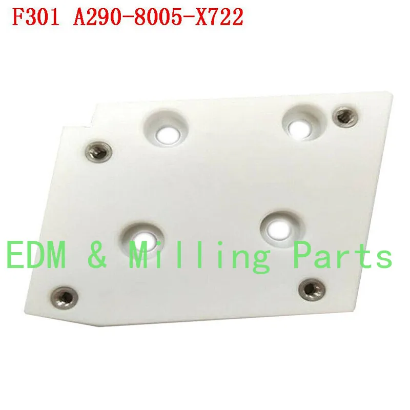 

FANUC CNC Wire EDM Part Lower Ceramics Insulation Board F301 EDM A290-8005-X722 74.3*62.5*10T