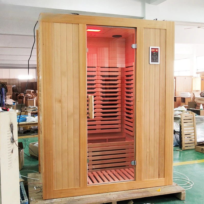 Steam room Single, wooden, graphene sauna room Steam sweat
