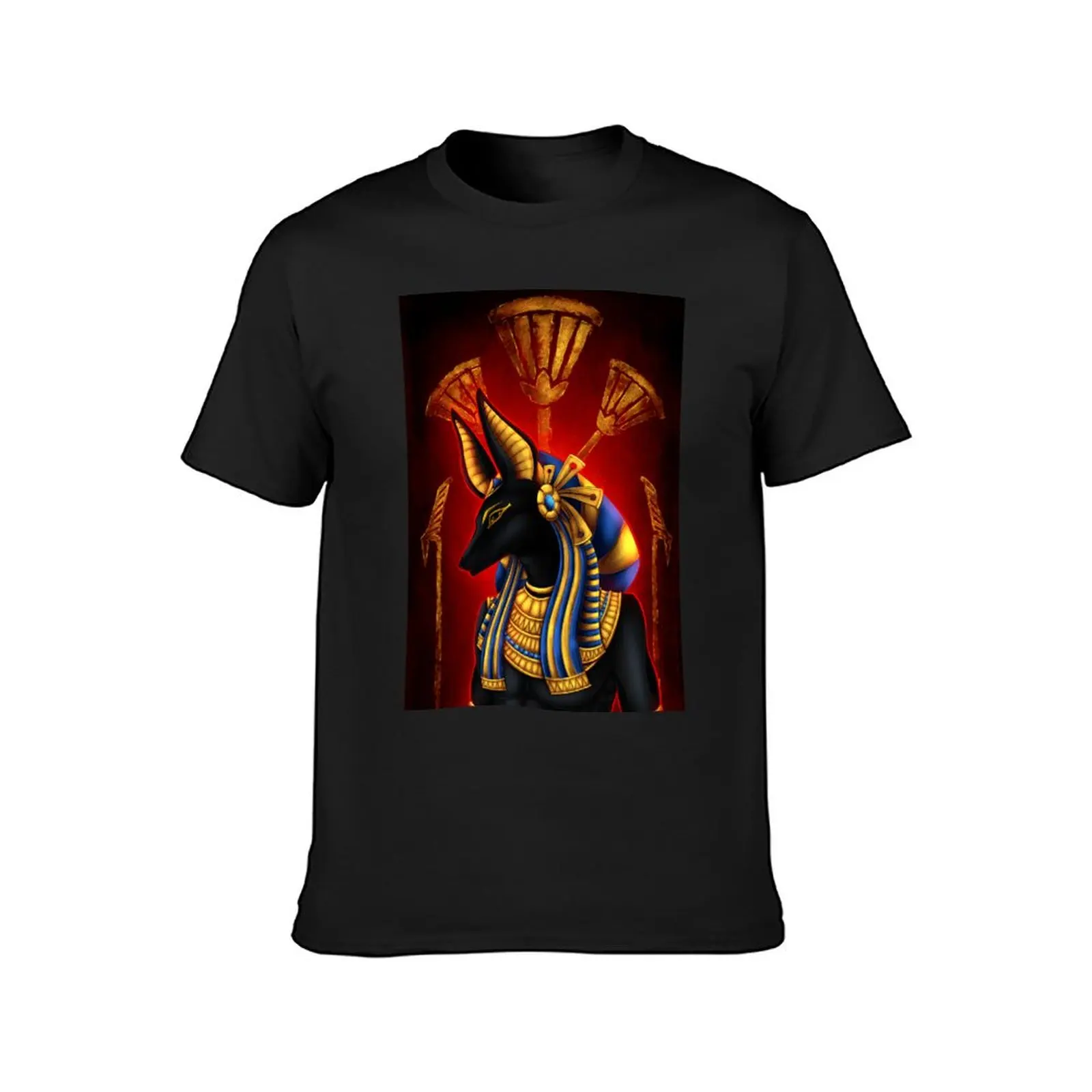 Anubis T-Shirt plus sizes sports fans plain aesthetic clothes mens graphic t-shirts