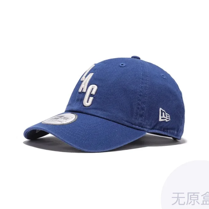 New Era Cotton Baseball Caps Men's Blue 70684869-