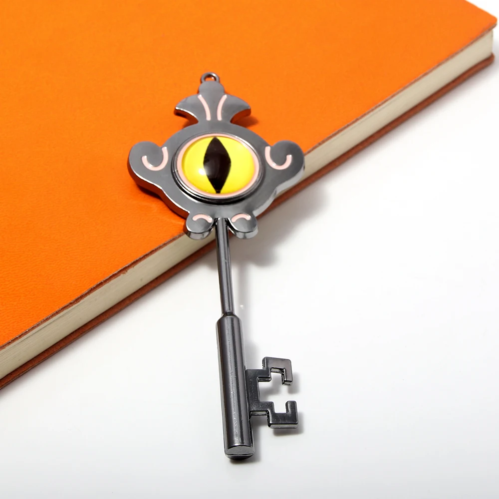 Classic The Owl House Key Pendant Portal Bronze Necklace Metal for Heren Sieraden Fans Cosplay Party Jewelry Gift Accessories