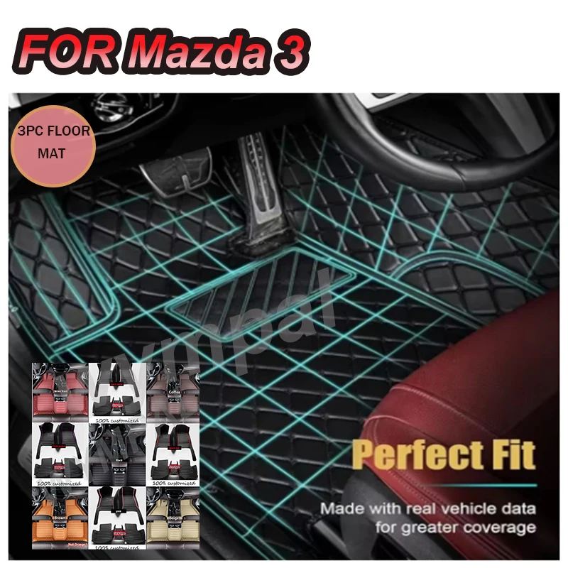 

РОСКОШНЫЕ автомобильные коврики Axela для Mazda 3 2019 2018 2017 2016 2015 2014