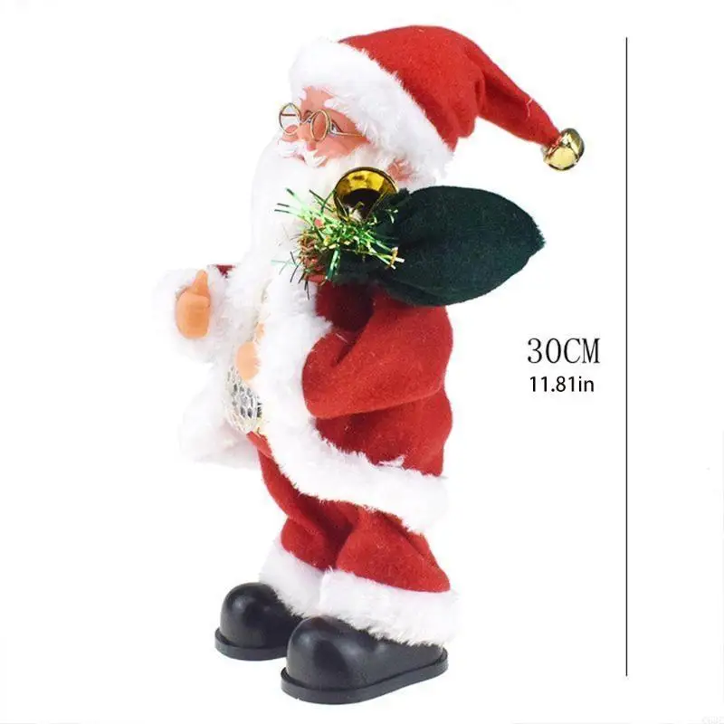 C63C Window Display Święty Mikołaj do dekoracji przyjęcia dla lalek Kolekcja Kolentna dla Doll Kids