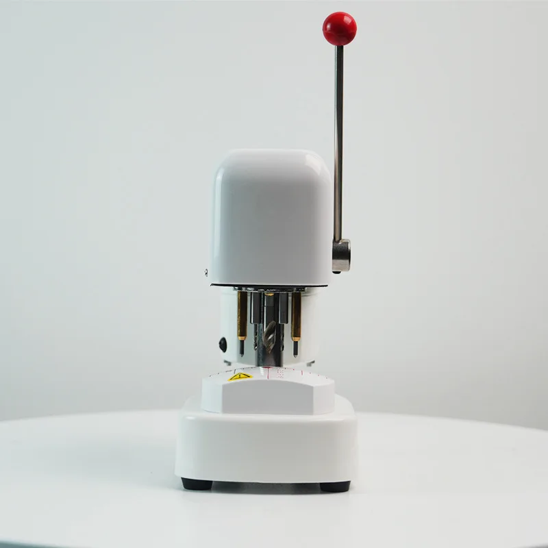 TH-100 three-eye punching machine, small glass punching machine, special drilling machine for spectacle lenses
