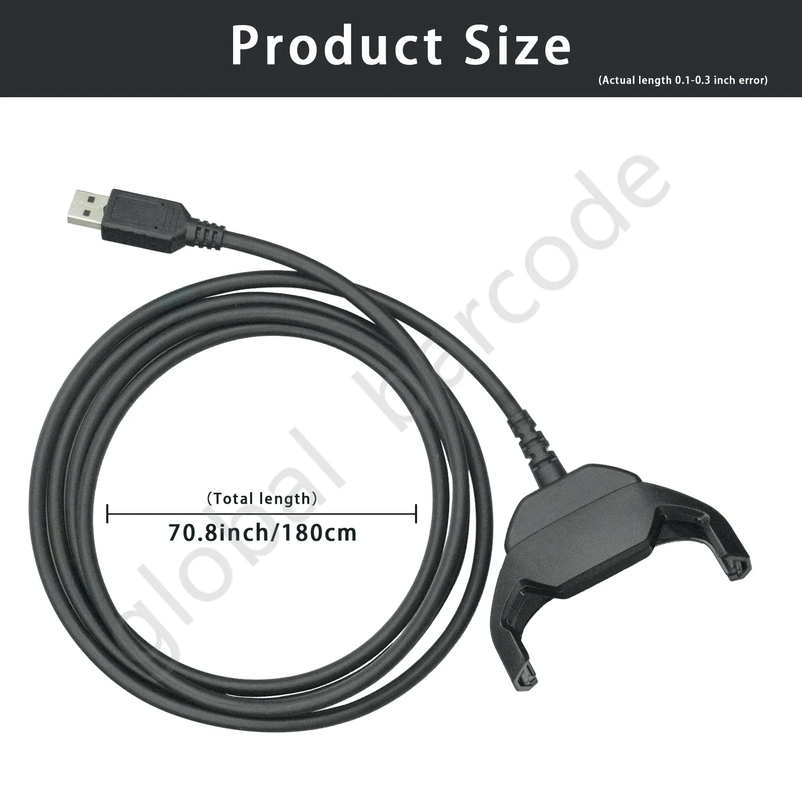 Cable de carga USB (CBL-TC51-USB1-01) para teléfono móvil Zebra, Motorola, TC51, TC510K, TC56, TC57, nuevo