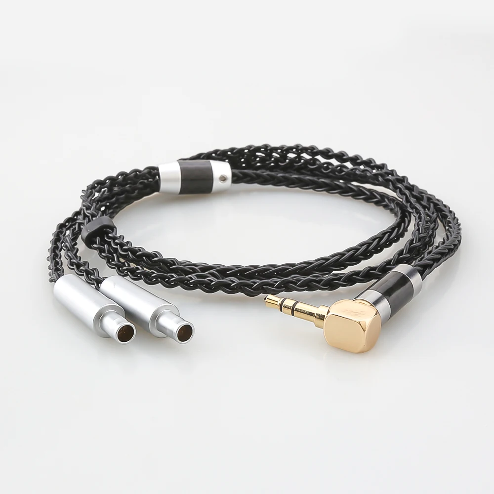 Sennheiser hd800 hd800s hd820s hd820 enigma acoustics dharmad1000用8コアヘッドフォンケーブル