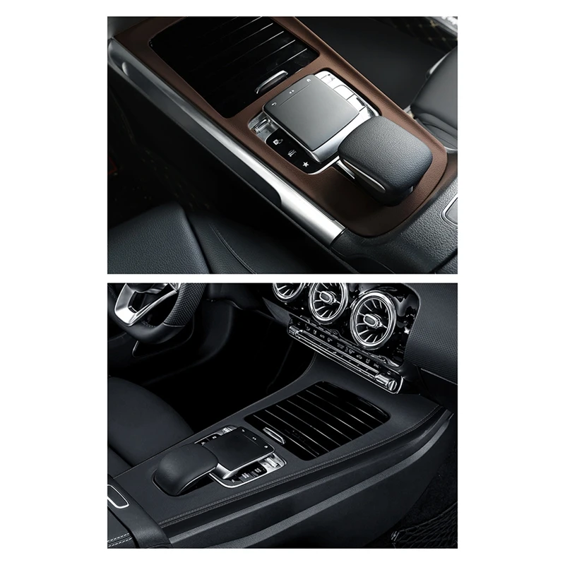 

Car Center Control Panel Trim Frame Parts For Mercedes Benz A Class CLA Class 2019-2023 Gear Shifter Bezel Cover Interior B