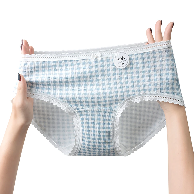 3Pcs Fashion Women's Lingerie Women's Cotton Briefs Sexy Seamless Panties for Women Soft Breathable Belly Reducing Panties Set