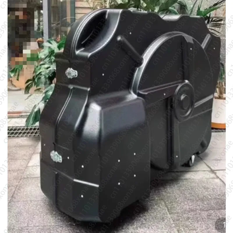 

Hard shell bicycle box, road bike, iron three bike, non removable handle, packaging and shipping box