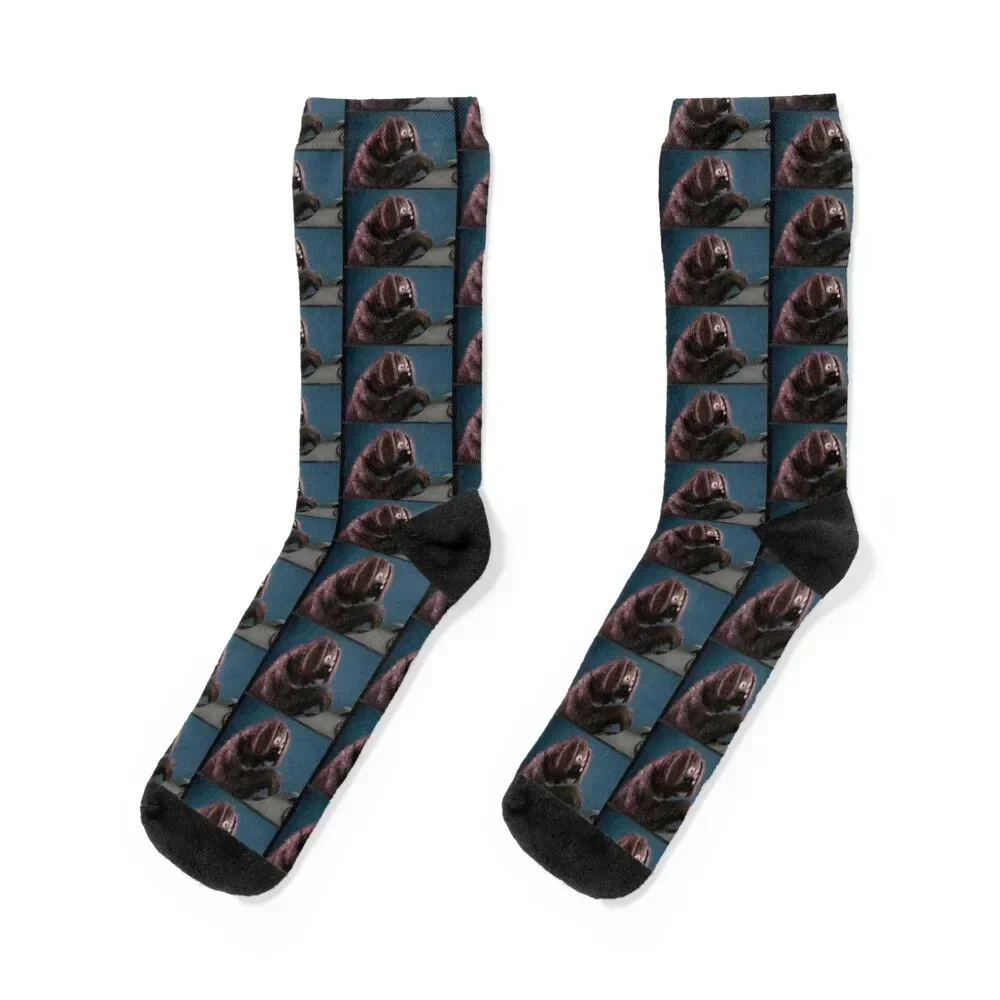 Rowlf is typing on an IBM typewriter Socks Climbing short Mens Socks Women's