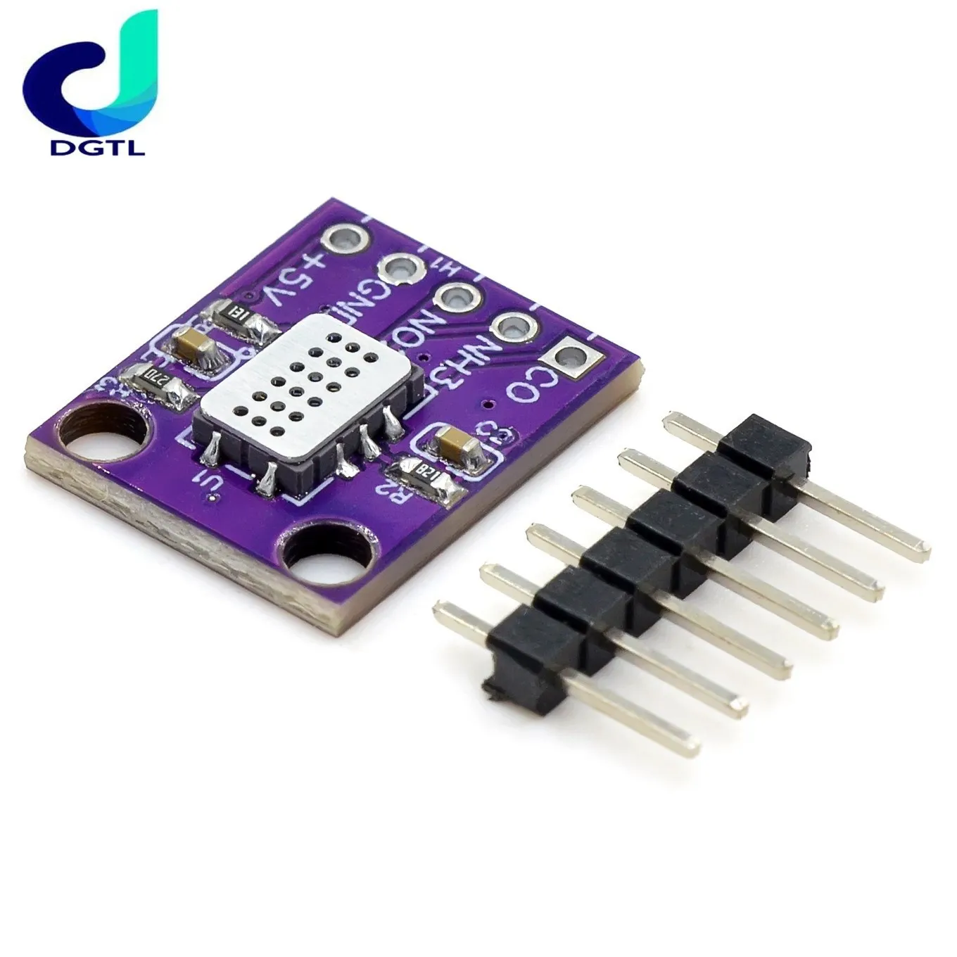 

MICS-6814 Gas Sensor Carbon Monoxide CO VOC NO2 NH3 Nitrogen Oxygen Air Quality Detection Numerical Sensor Module for Arduino