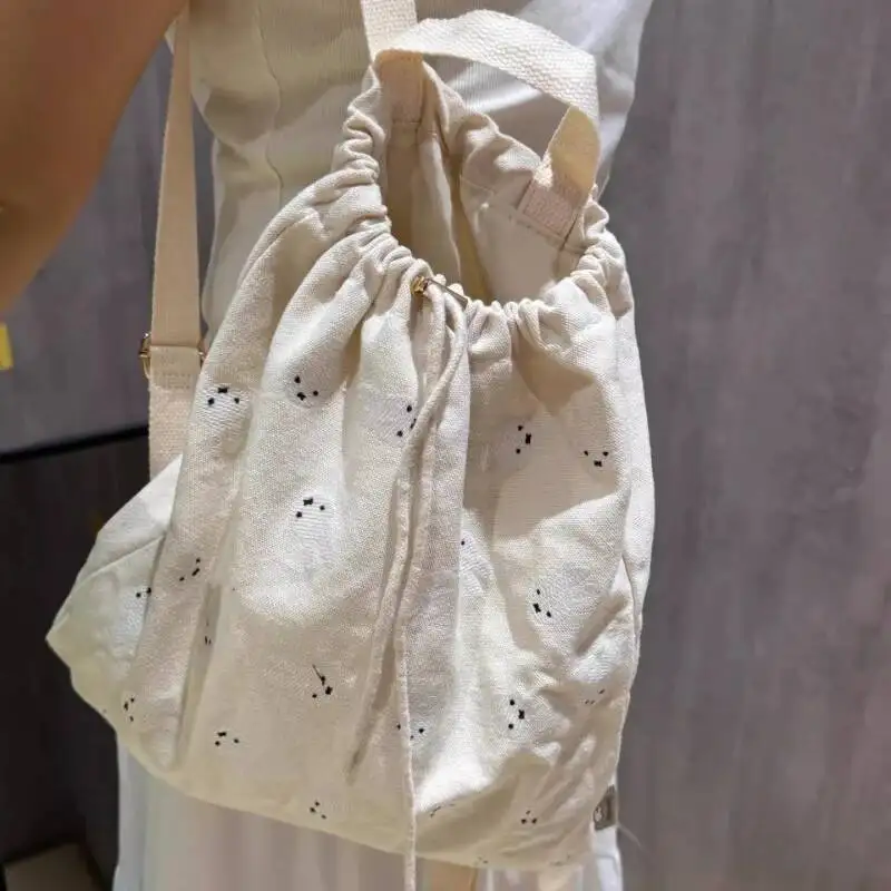 2025 Sweet Kawaii Rabbit Backpacks All Match Y2k Aesthetic Drawstring Women Bags Girls Cute Fashion Students Casual Schoolbags