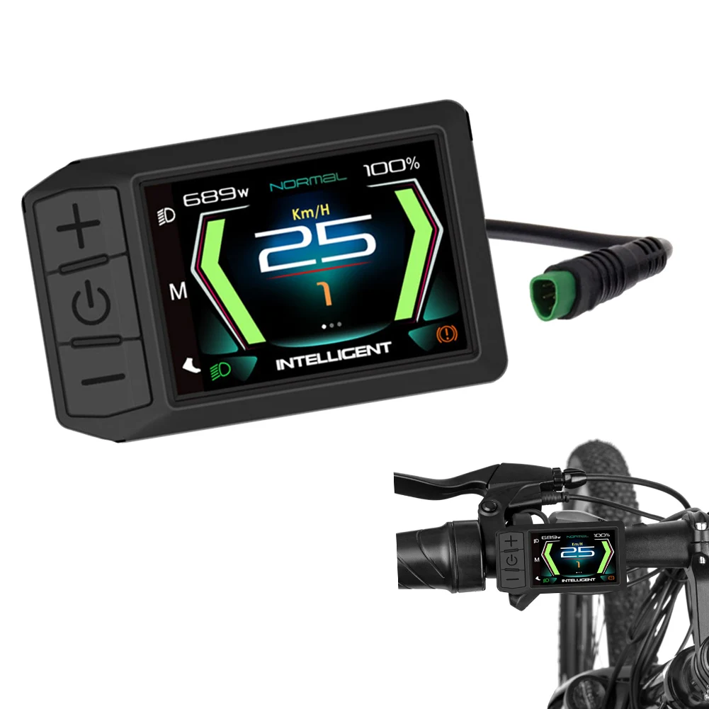 E Bike User Interface Upgrade Full Color Waterproof Monitor Designed Specifically to Meet Cycling Needs Efficiently