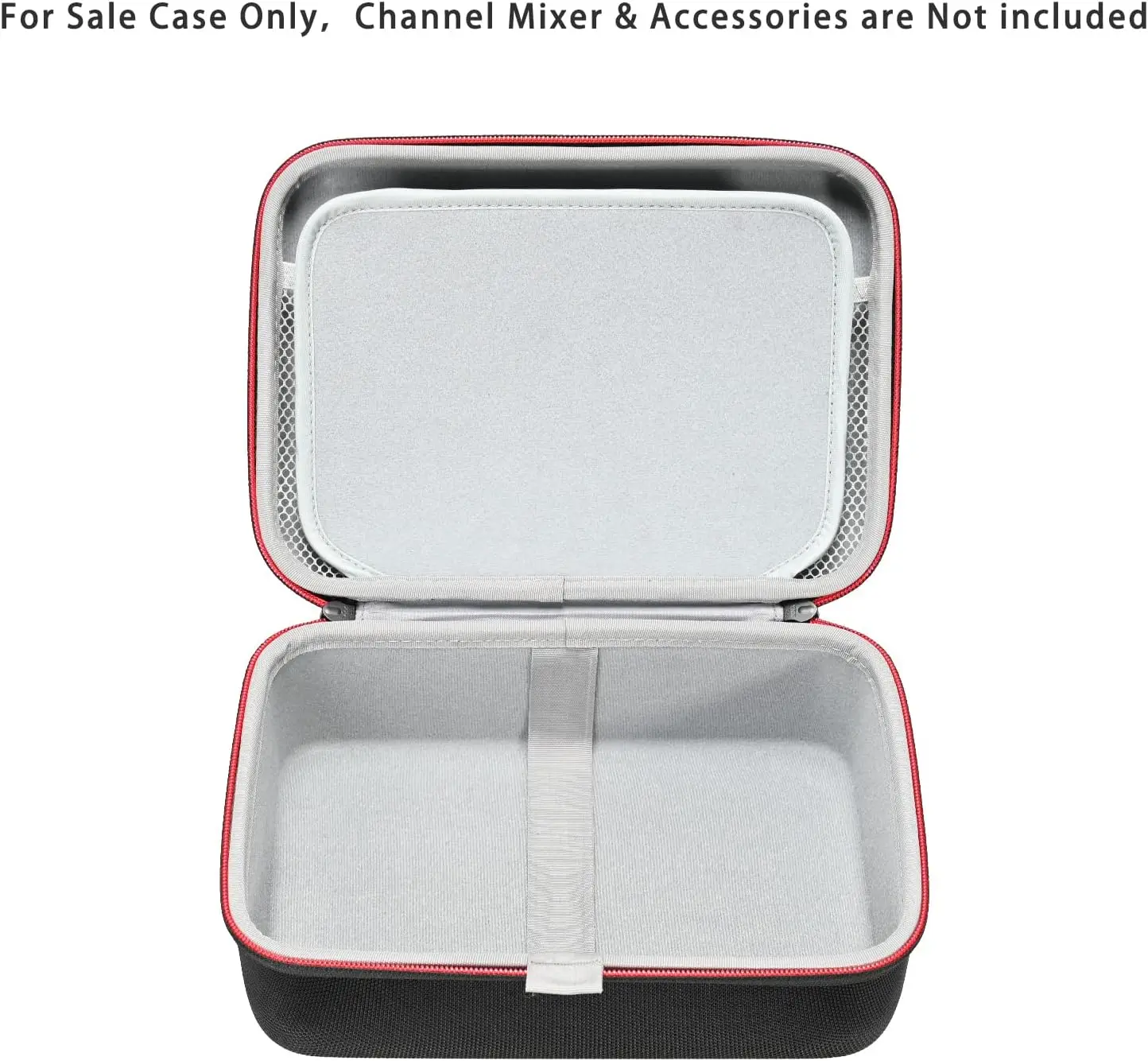 Mixer Audio Case for Roland MC-101/TR-6S Channel Mixer, Protective Hard Shell Mixer Carrying Bag for Roland MC-101 Channel Mixer