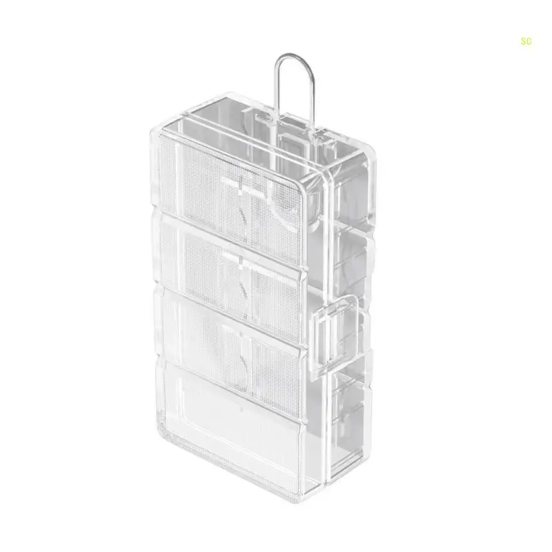 Travel Friendly Storage Delicate Battery Storage Box Perfect for 16340 Batteries Dropshipping