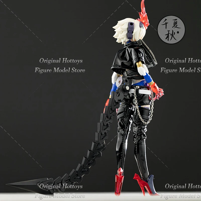 In Stock A-003 GK-008 1/12 Scale Female Soldier Clothes Accessory Blade Tail Leather Costume For 6-inch Action Figure Doll