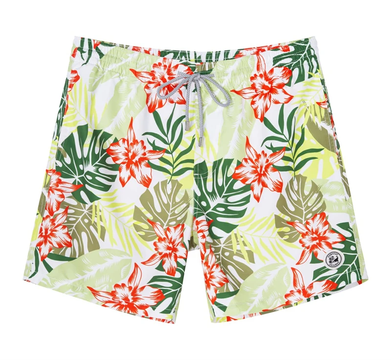 2023 Summer Men Hawaiian Beach Shorts Vintage 3D Printed Clothing Casual Bathing Swimming Trunks Clothes New Flower Beach Shorts