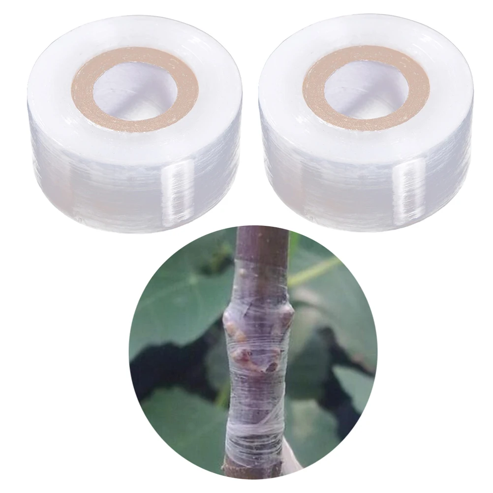 

2pcs Plant_Protection_Film Grafting_Tape for_Fruit_Trees Sealing_Plants Waterproof_Flexible Selfadhesive Stretches_with_Growth