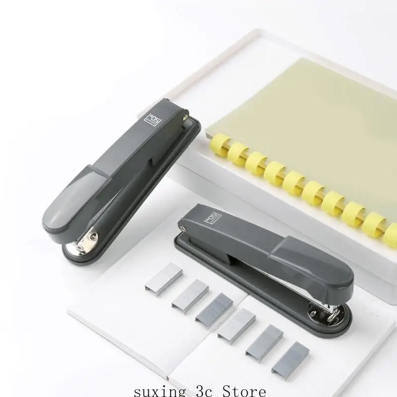 E8BE Metal Stapler Practical Office Stapler 50 Sheets Stapler sem esforço Sprapler Spitler