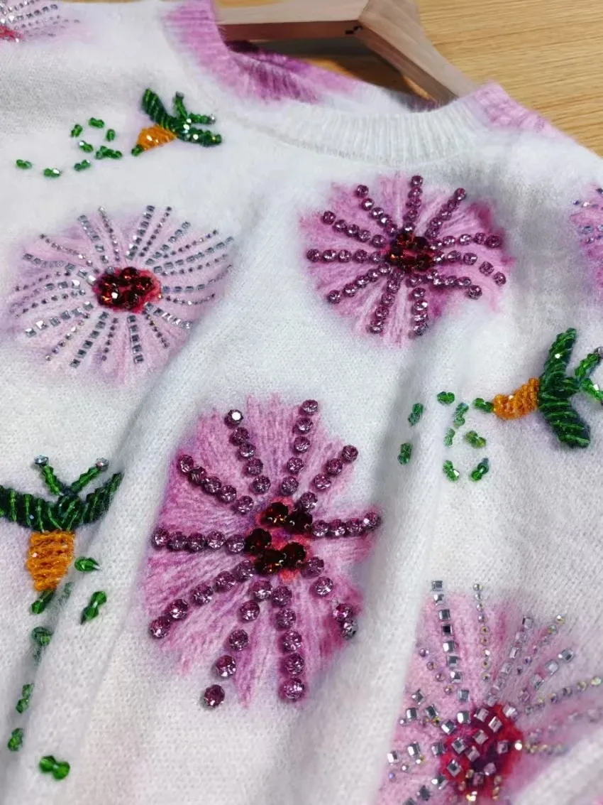 

Women's Sweaters and Pullovers Pink Sweaters Women's Autumn Winter Soft Warm Knitwear Pullover Outwears Female Clothing Sales