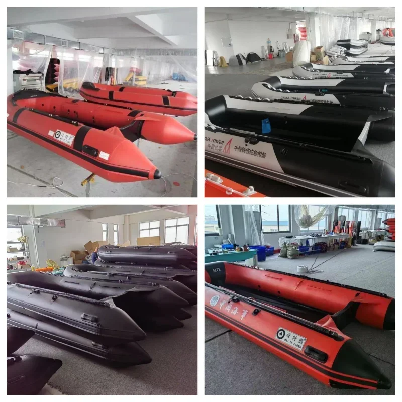 Flood Control Emergency Rubber Raft Aluminum Alloy Inflatable Boat Lifeboat Kayak Mainland China