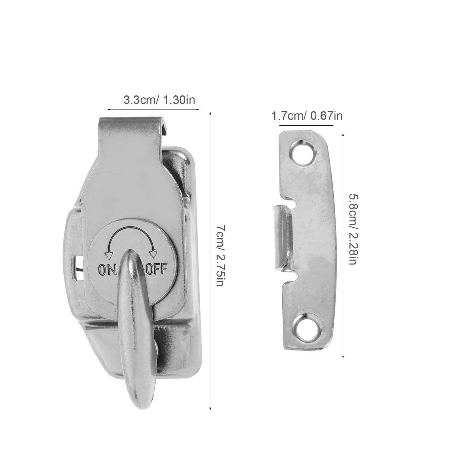 Iron Table Locks Dining Table Buckles Connectors Leaf Latch Hardware Accessories Black Versatile Furniture Hardware