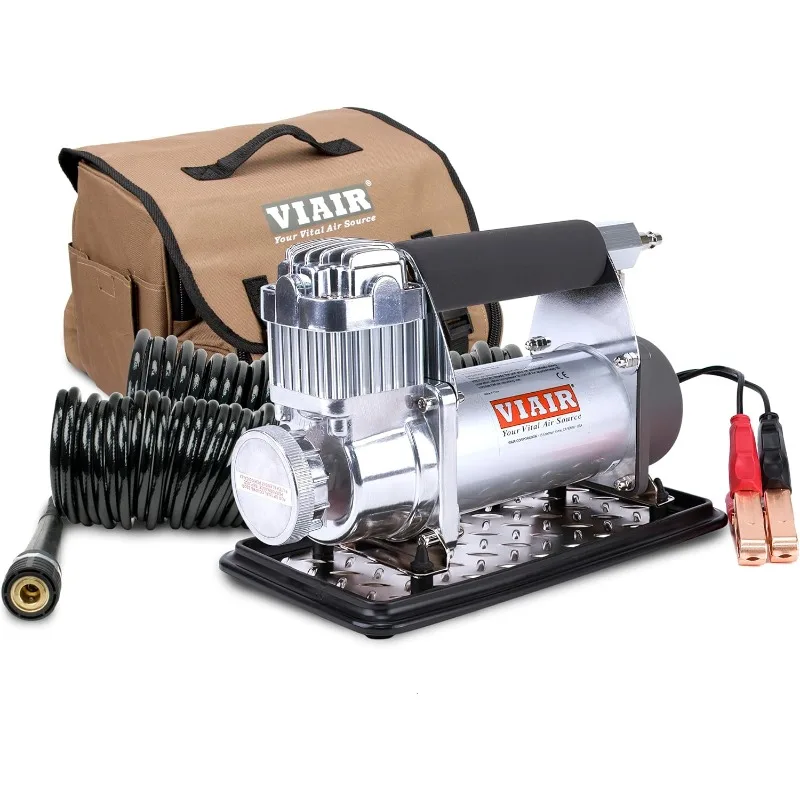 400P-RV - 40047 Tire Inflator Portable Air Compressor with RV Inflation Gun, 90 Degree Chuck