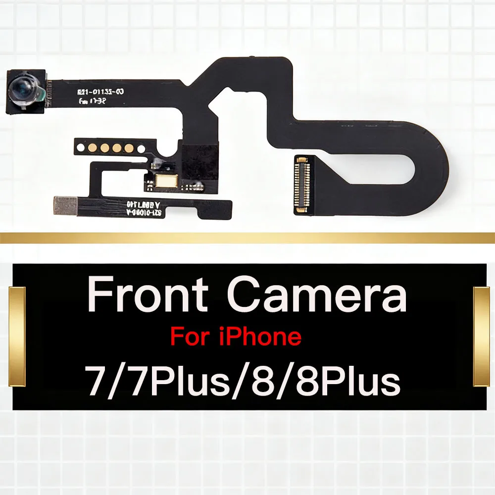 Front Camera Flex Cable For iPhone 7 8 Plus Face Camera Includes Microphone And Proximity Light Sensor Module Replacement