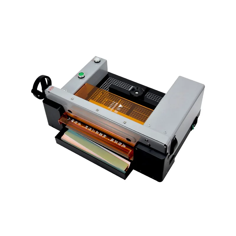 

Automatic paper cutter leather cloth cardboard plastic film heavy duty cutting machine