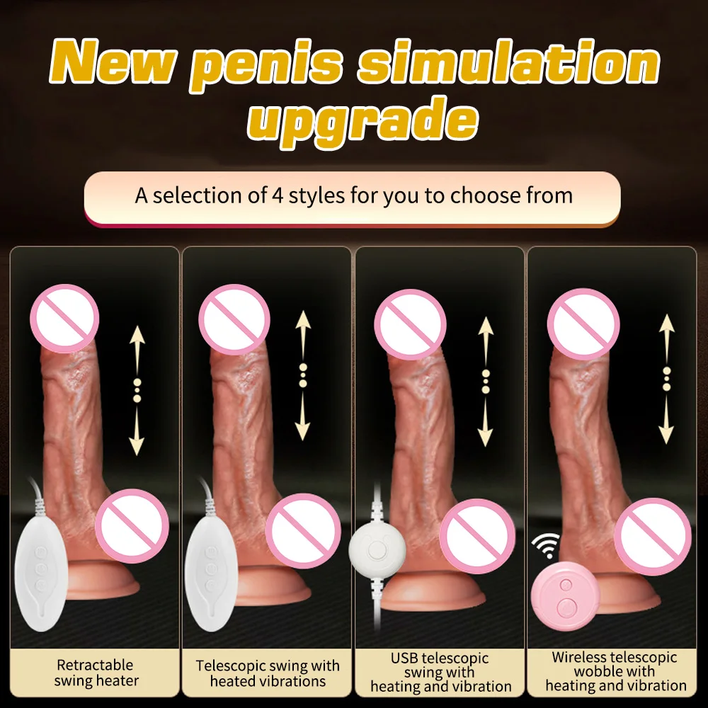 Dildo For Women Wireless Silicone Penis For Women Dildeo Realistic For Men Dilldo Vibrator For Women Sex Toys Adult Supplies