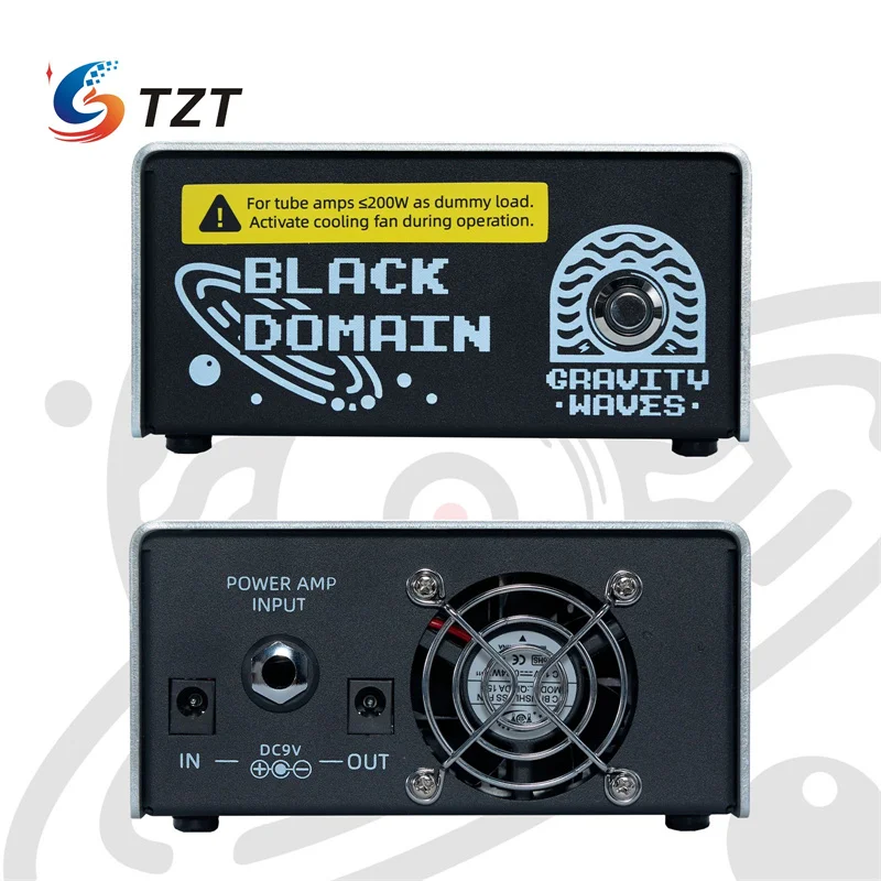 TZT Gravity Waves BLACK DOMAIN Tube Amp Attenuator Dummy Load Box for Tube Amplifiers ≤200W