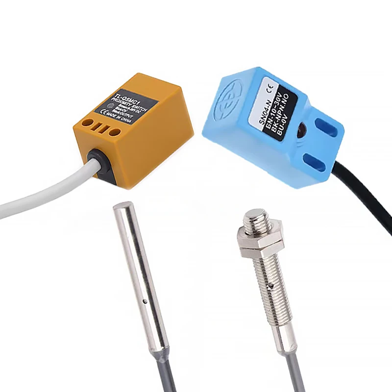 LJ4/5/6A3 Proximity Switch TL-Q5 Sensor Switch NPN PNP NO Normally Open DC AC SN04-N Metal Inductive Proximity Switch Embedded