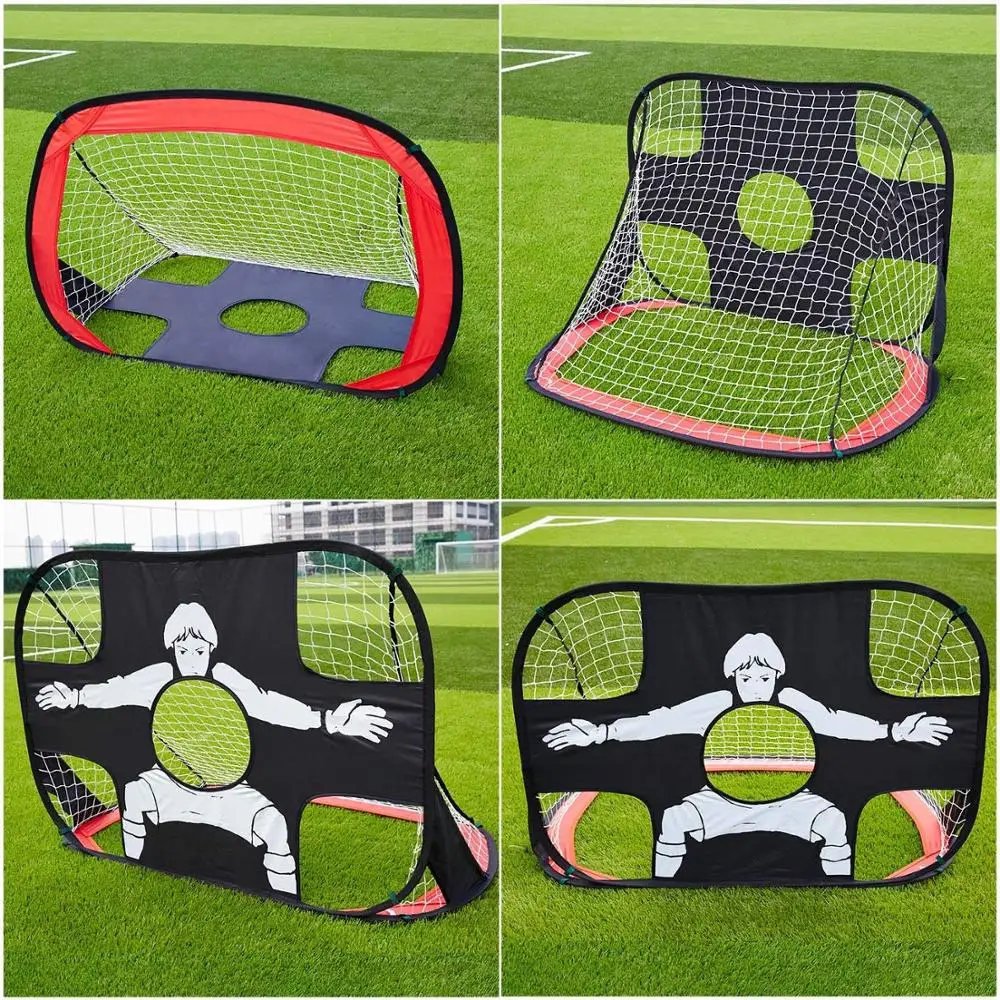 Wholesale Mini Folding Soccer Training Football Gate Portable Soccer Goal Nets Portable Folding Soccer goal