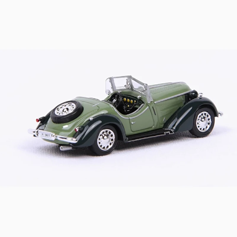 1:87 Scale Wanderer W25K Roadster 1936 Resin Car Model Finished Product Simulation Toy Collection Static Model Display