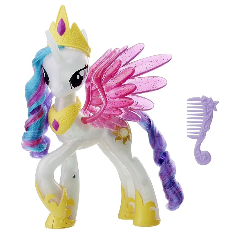 Hasbro Anime My Little Pony The Movie Princess Celestia Twilight Sparkle Gifts for Children Genuine Action Figure Model Toys