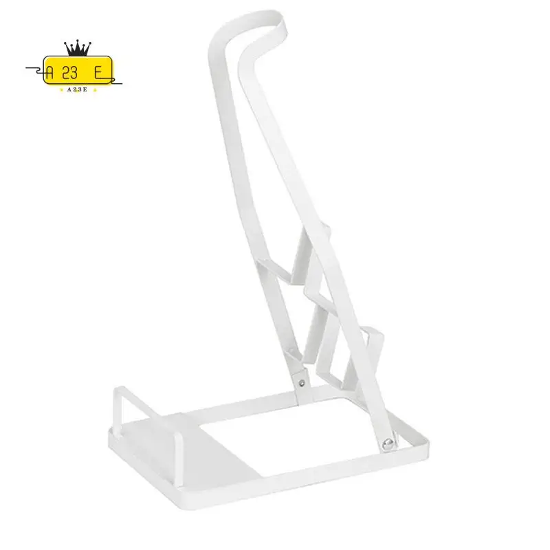 

A23E-Universal Vacuum Cleaner Rack Set Of Dust Collector Metal Storage Shelves For Household Simple Style Vertical Holder
