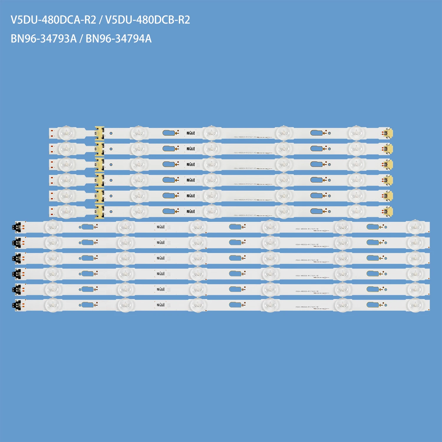 

LED backlight strip for samsung UE48JU6050U UE48JU6060 UE48JU6500K UE48JU6640U UE48JU6445 UE48JU7500 UE48JU6072U UE48JU6400U