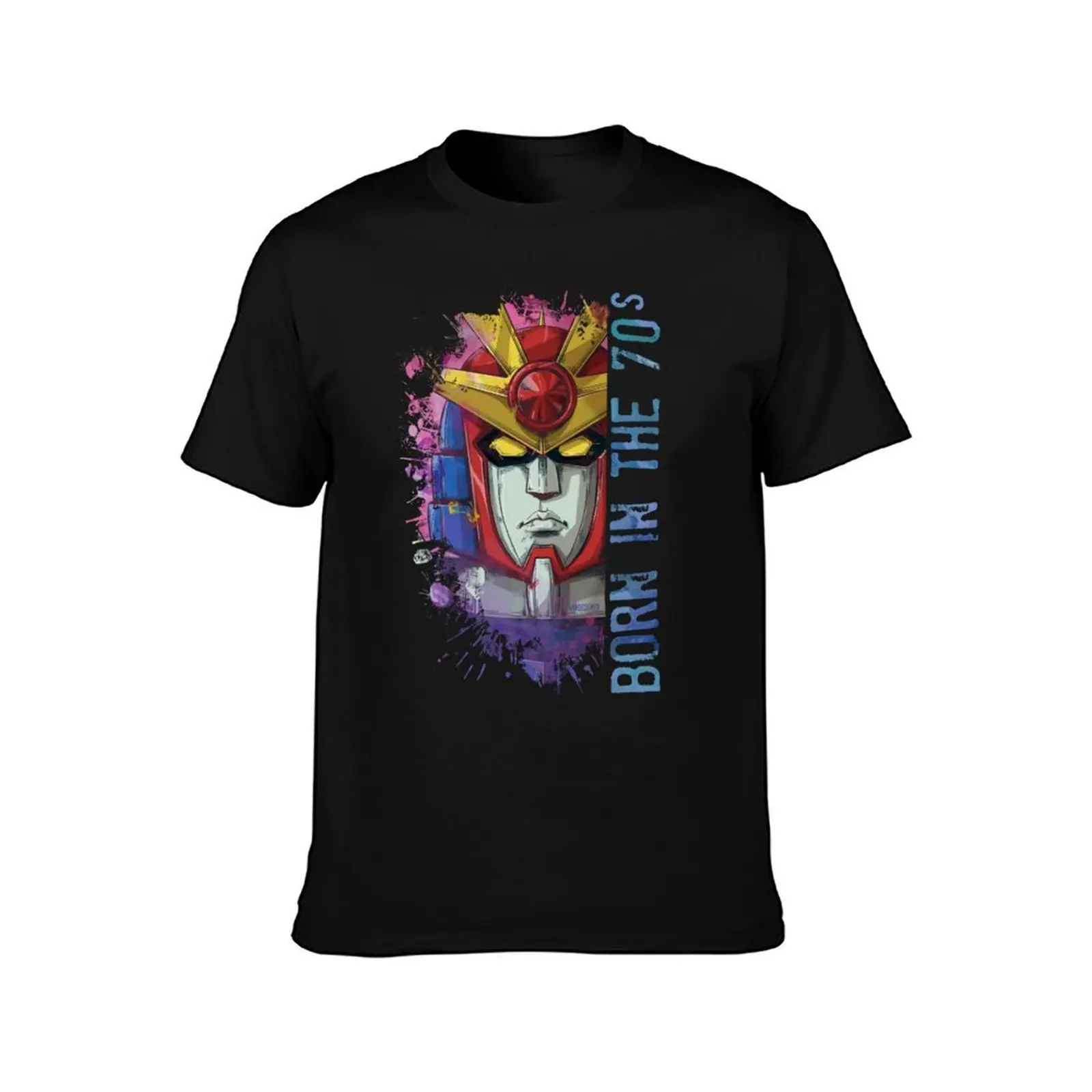 DAITARN 3 - Daitan III - Born In The Seventies T-Shirt Daily Wear Plain Short Sleeve Shirt