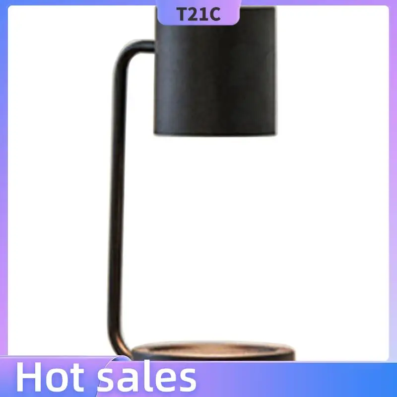 T21C Candle Lamp Compatible Large Candle Part Metal Housing, Adjustable Light Heat,Voltage 110V US Plug