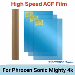 3Pcs ACF 필름 A4 크기 210*290mm Phrozen Sonic Mighty 4K Saturn 3 Ultra Photon M5s Pro 릴리즈 필름 수지 3D 프린터 부품